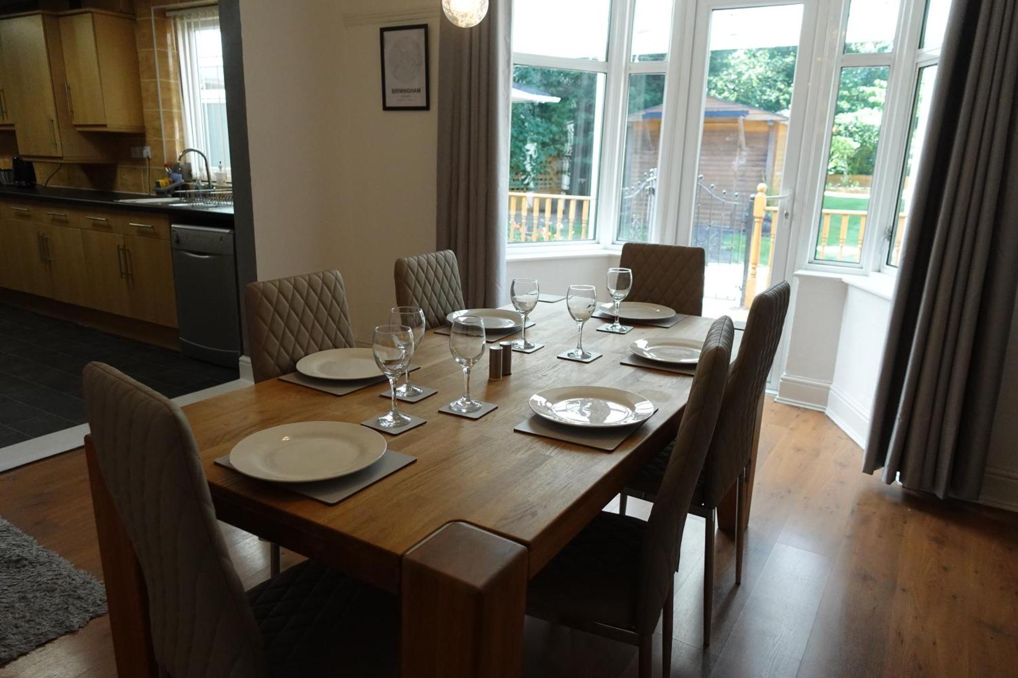 Huge 9 Bed Property Sleeps 17, Near Nec, City Centre, Hs2 Birmingham Luaran gambar